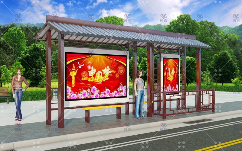 仿古候车亭YCHF-012
